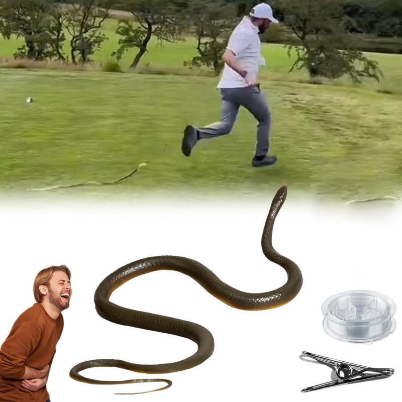 Outdoor Snake Prank with Strin - Prank Toys 评论和价格