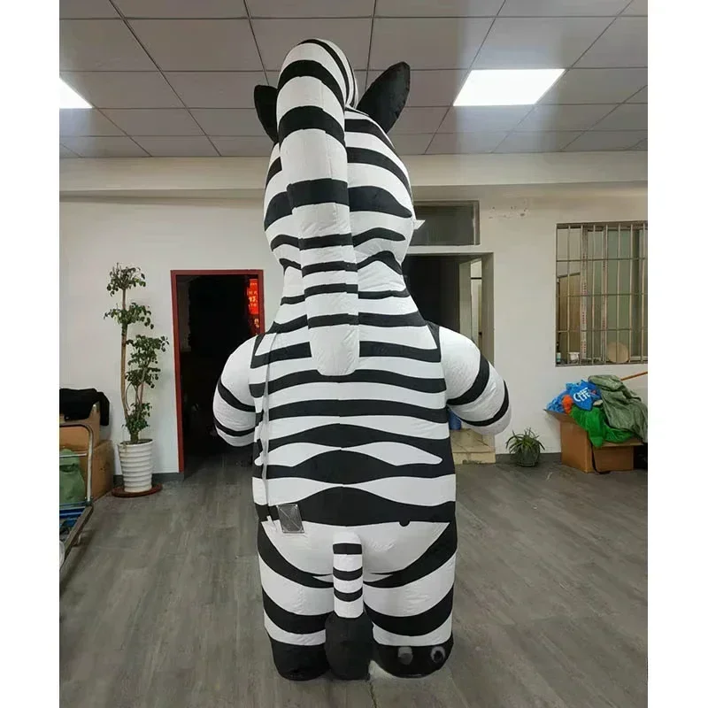 Funny Zebra Inflatable Mascot  - Costumes 评论和价格