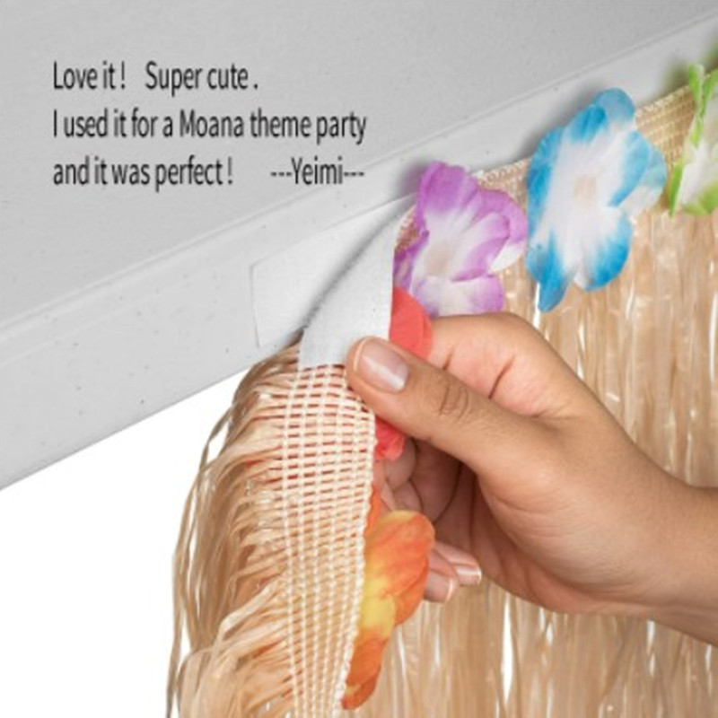Straw Color Luau Grass Table S - Glow In The Dark Party Glasses 评论和价格