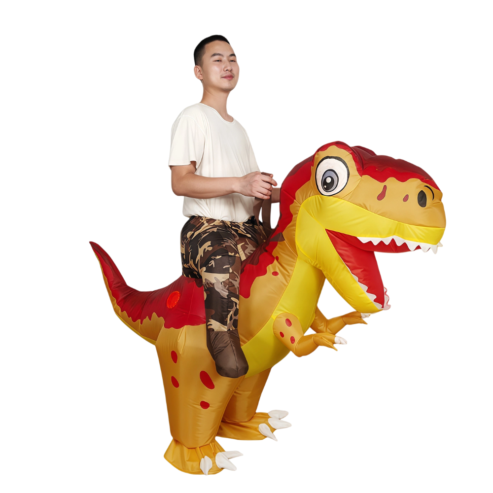 Adult Inflatable Ride‑On Costu - Inflatable Dinosaur Costume Adult 评论和价格
