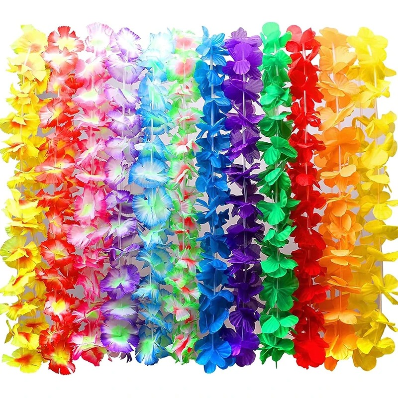 6/12/24Pcs Hawaiian Leis Party - Glow In The Dark Party Glasses 评论和价格