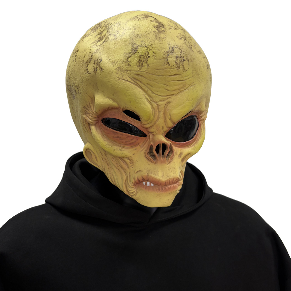Realistic UFO Alien Skull Mask - Latex Alien Mask Realistic 评论和价格