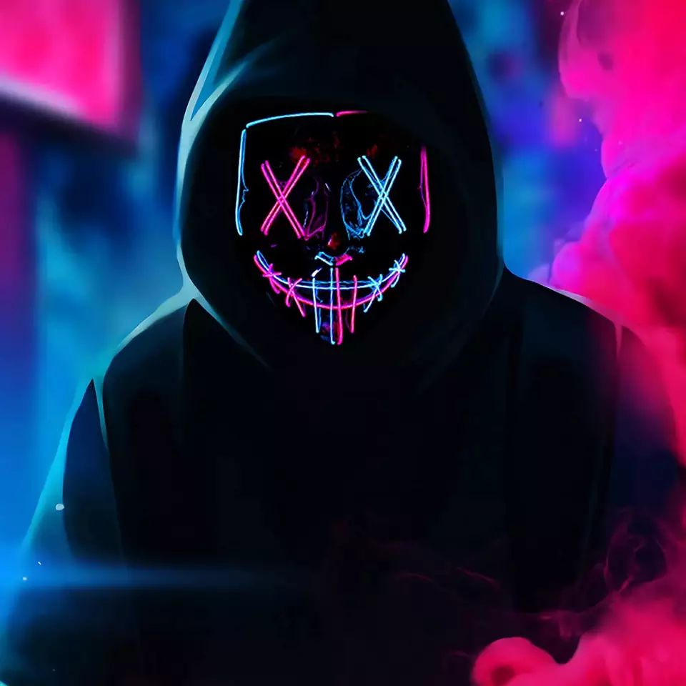 LED Light up Mask for Hallowee - Led Purge Mask Halloween 评论和价格