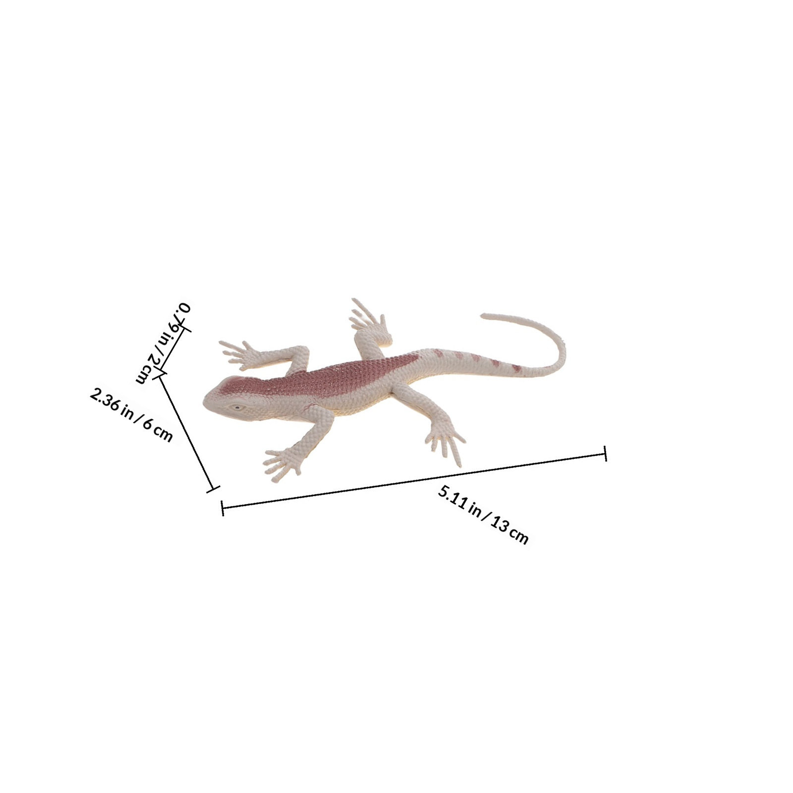 12Pcs Realistic Gecko Simulati - Prank Toys 评论和价格