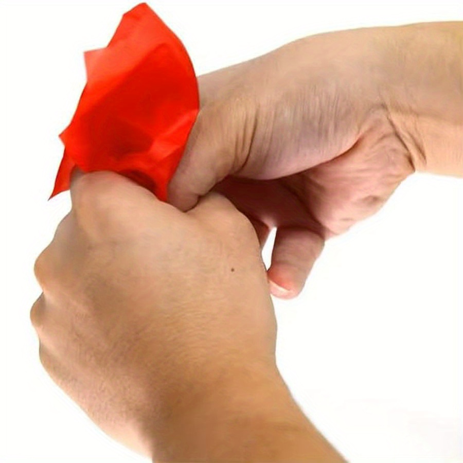 1set Scarf-Vanish Magic Thumb  - Thumb Tip Magic Trick Set 评论和价格