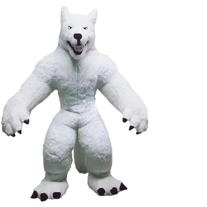 Giant Inflatable Grey Wolf Mas - Costumes 评论和价格