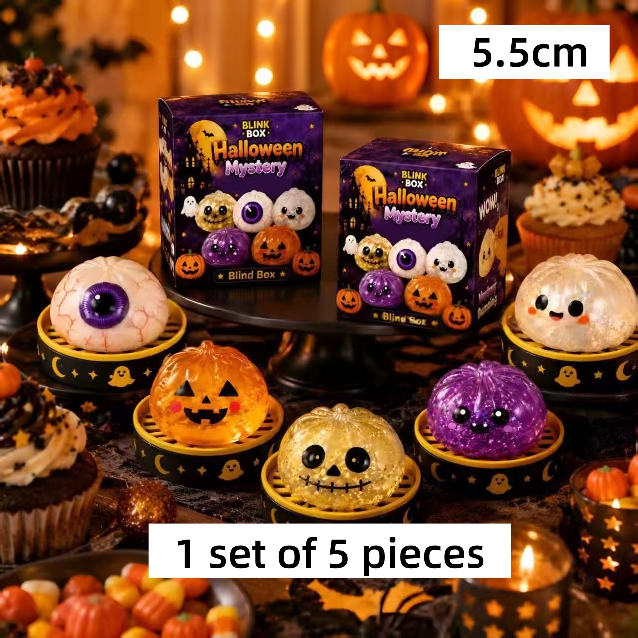 hot 5.5cm Halloween Ghost Pinc - Novelty Gifts 评论和价格