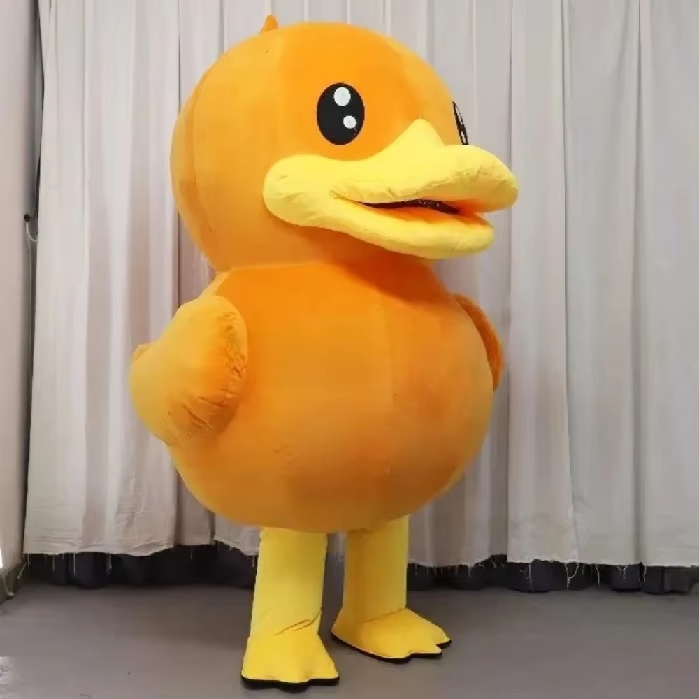 Inflatable Duck Mascot Costume - Costumes 评论和价格