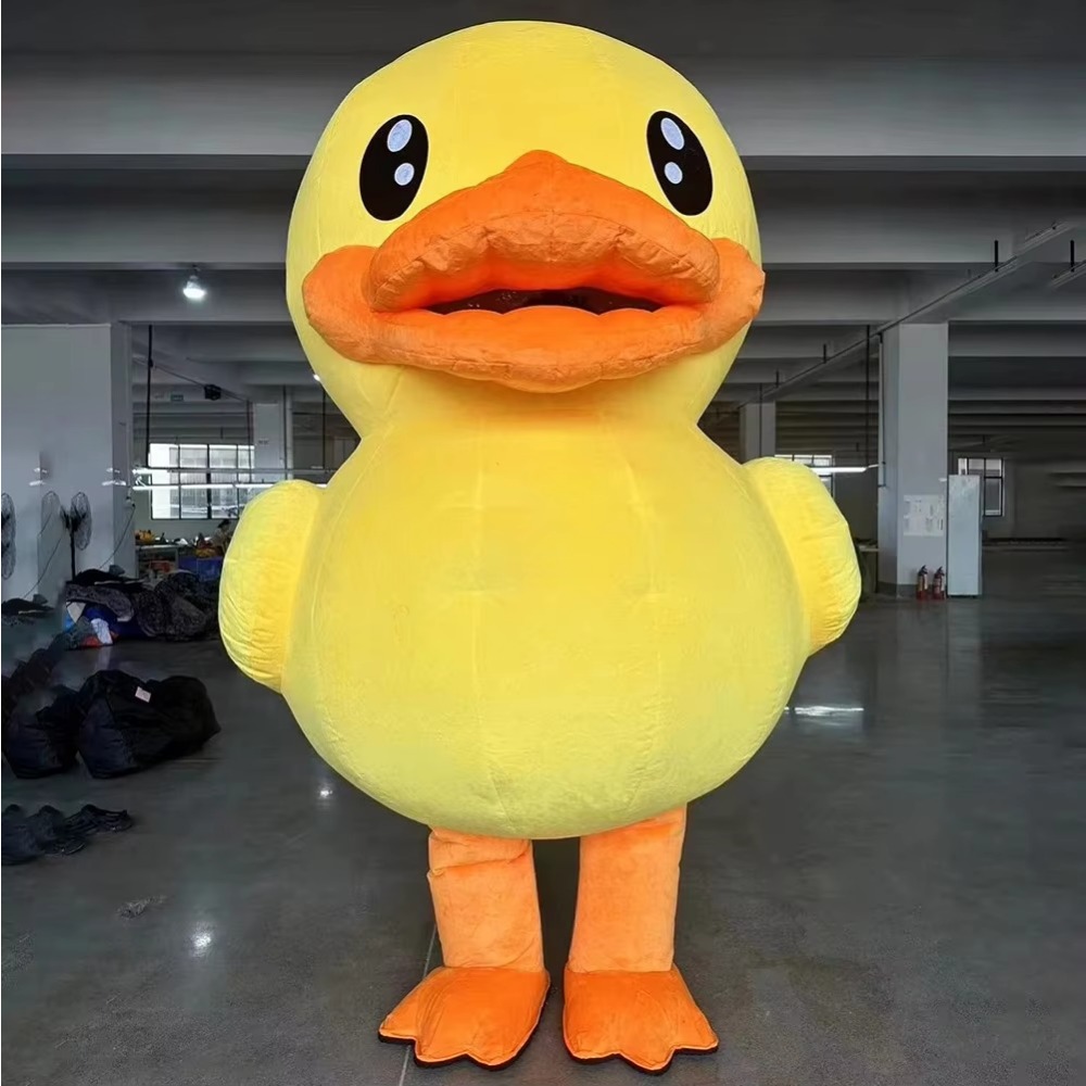 Inflatable Duck Mascot Costume - Costumes 评论和价格