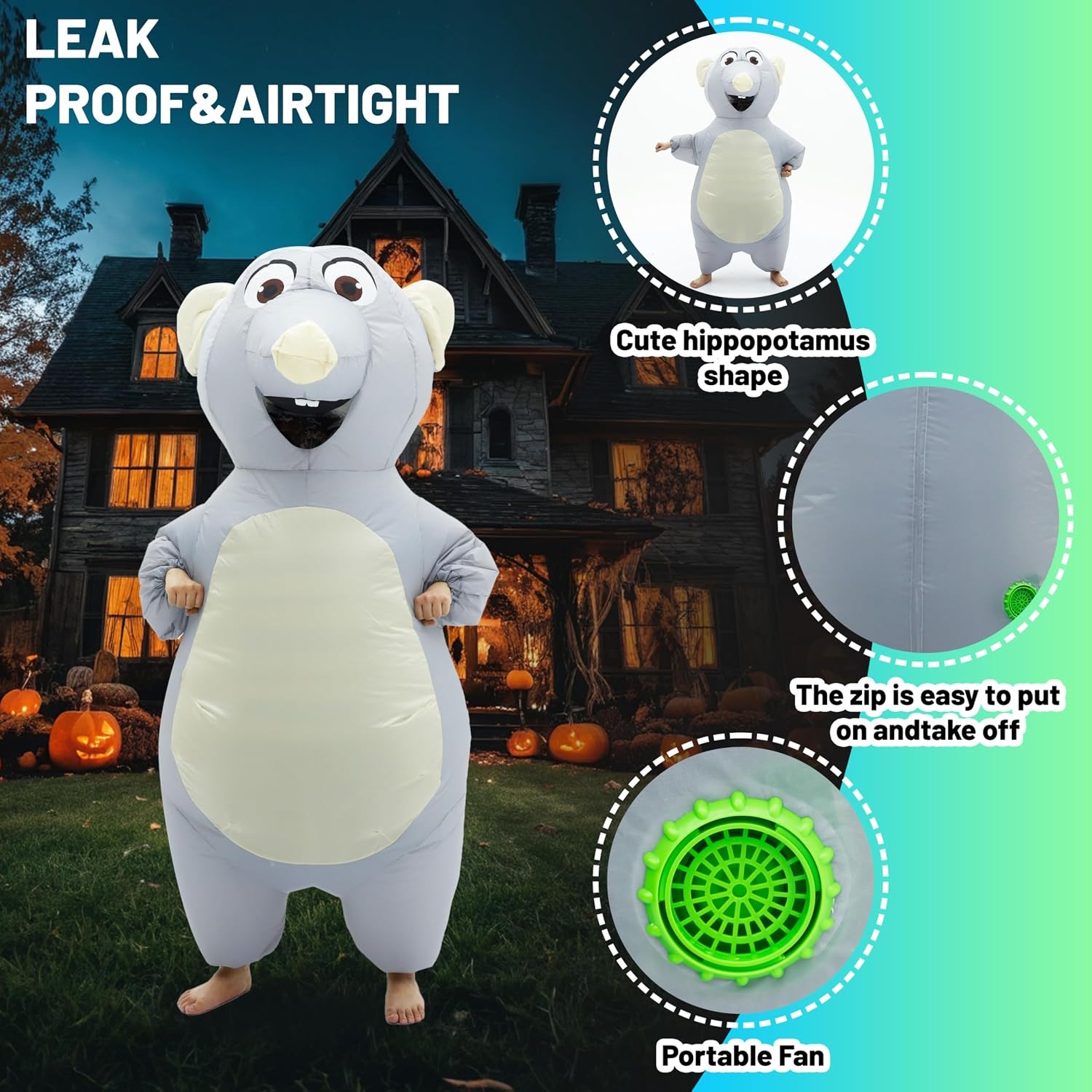 Inflatable Mouse Costume for A - Costumes 评论和价格