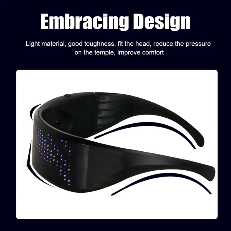 DIY Shining Electronic Futuris - Glow In The Dark Party Glasses 评论和价格