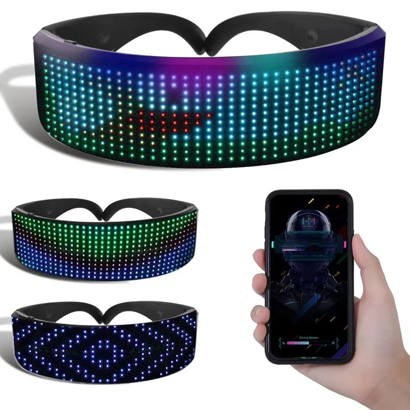 DIY Shining Electronic Futuris - Glow In The Dark Party Glasses 评论和价格